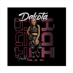 Dakota Kai Retro Posters and Art